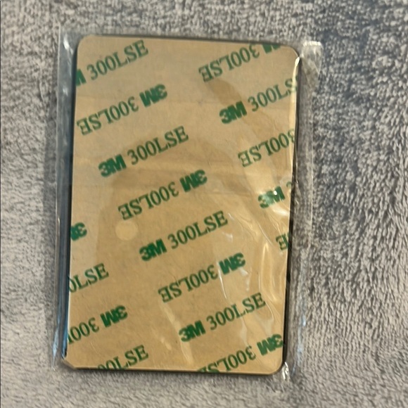 NEW Black Stick On Card Holder for Back of Cellphone - Picture 2 of 2
